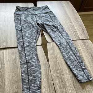 Gray leggings